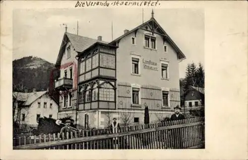 Ak Oybin in der Oberlausitz, Landhaus Wittstock