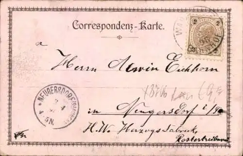 Litho Varnsdorf Warnsdorf Region Aussig, Gesamtansicht