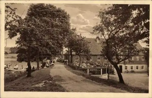 Ak Ohorn in Sachsen, Restaurant Obermühle