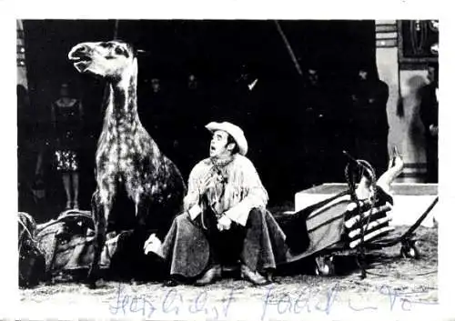 Ak Schauspieler Rocket Jacket, Portrait mit Tinig, Autogramm