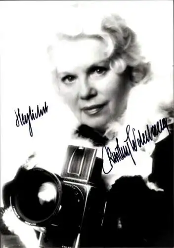 Ak Schauspielerin Kristina Söderbaum, Portrait, Autogramm