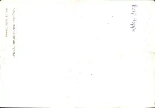 Ak Schauspieler Rolf Hoppe, Portrait, Autogramm