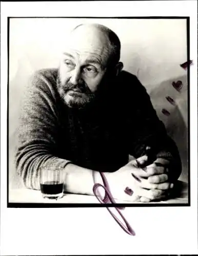 Ak Schauspieler Rolf Hoppe, Portrait, Autogramm