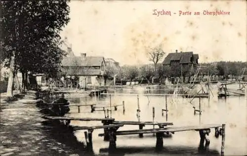 Ak Lychen in der Uckermark, Oberpfuhlsee
