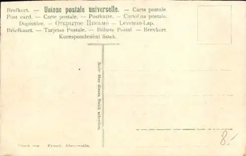 Ak Gruss aus dem Zirkus Gebrüder Belli, Manege, Akrobaten