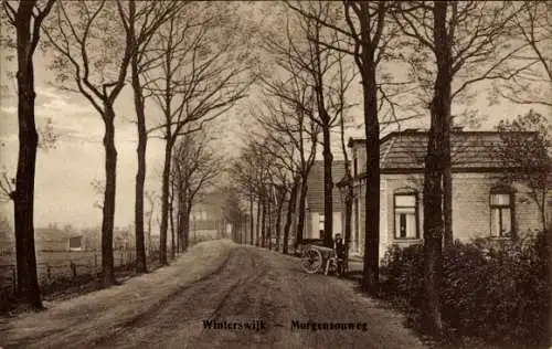 Ak Winterswijk Gelderland Niederlande, Morgenzonweg