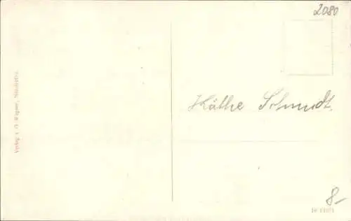 Ak Neustrelitz in Mecklenburg, Tempelallee