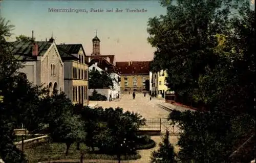 Ak Memmingen an der Iller Schwaben, Turnhalle