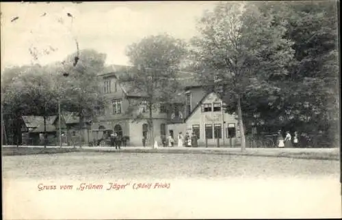 Ak Braunschweig in Niedersachsen, Gasthaus Grüner Jäger