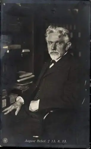 Ak Politiker August Bebel, Portrait