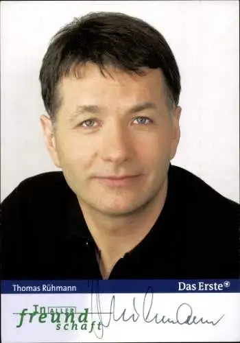 Ak Schauspieler Thomas Rühmann, TV Serie In aller Freundschaft, Portrait, Autogramm