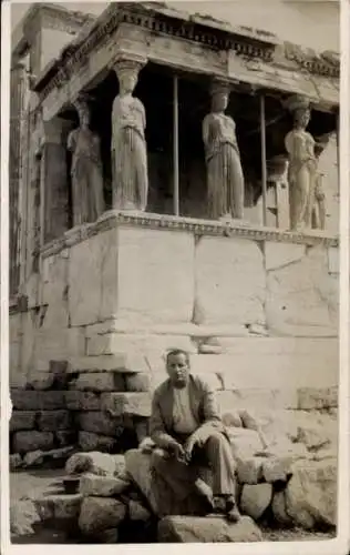 Foto Ak Athen Griechenland, Akropolis, Erechtheion