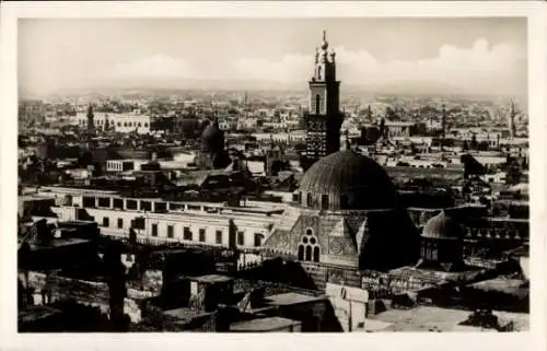 Ak Kairo Kairo Ägypten, Gesamtansicht, Moschee