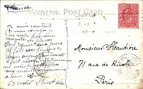 Ak London City England, Tower of London, Tower Bridge