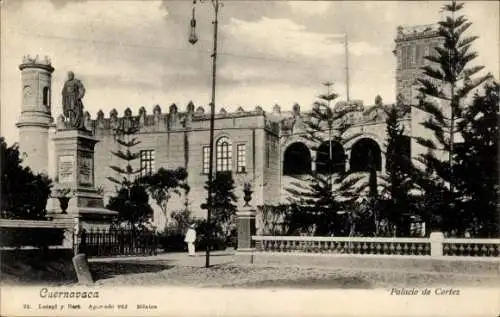 Ak Cuernavaca Mexiko, Palacio de Cortez
