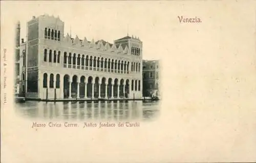 Ak Venezia Veneto, Museo Civio Correr, Antico fondaco