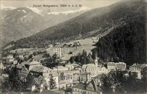 Ak Bad Gastein Badgastein in Salzburg, Panorama