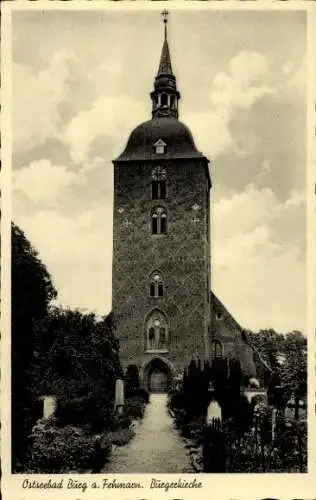Ak Burg auf der Insel Fehmarn, Burgerkirche