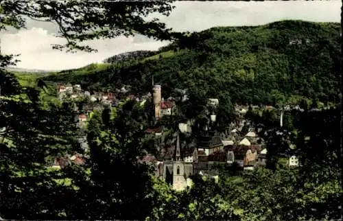 Ak Eppstein im Taunus, Teilansicht, Turm
