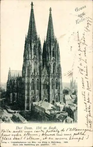 Ak Köln am Rhein, Der Dom