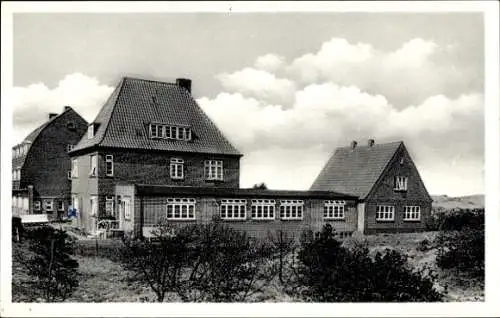 Ak Nordseebad Sankt Peter Ording, Kinderheim Froneck, Hilde und Paul Schulze, Außenansicht