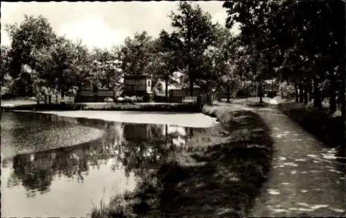 Ak Dellstedt in Dithmarschen, Ortspartie