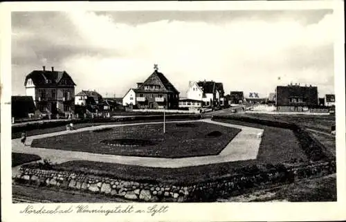 Ak Wenningstedt auf Sylt, Teilansicht