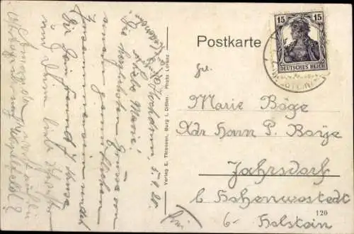 Ak Burg in Dithmarschen, Hochbrüche Hochdonn