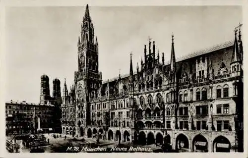 Ak München, neues Rathaus