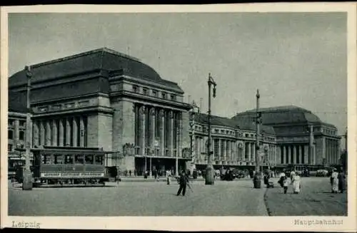 Ak Leipzig in Sachsen, Hauptbahnhof