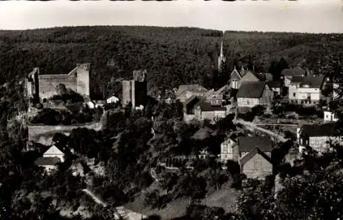 Ak Hohenstein im Taunus, Burg, Panorama