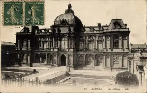 Ak Amiens Somme, Museum