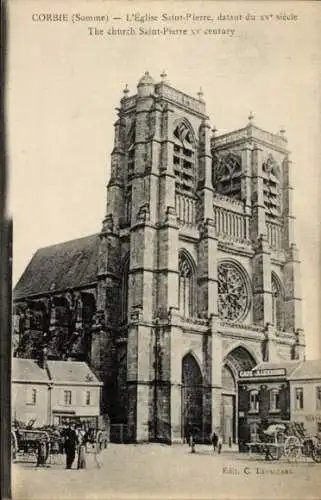 Ak Corbie Somme, Kirche Saint-Pierre