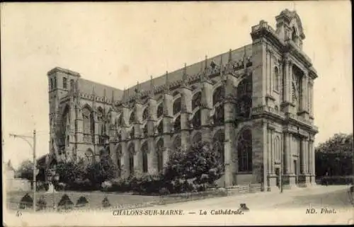 Ak Chalons sur Marne, Kathedrale