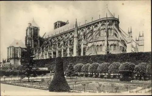 Ak Bourges Cher, Kathedrale