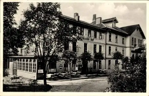 Ak Altenau Clausthal Zellerfeld im Oberharz, Hotel Altenauer Hof