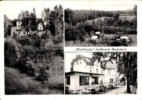 Ak Bendestorf am Kleckerwald in Niedersachsen, Restaurant Pension Waldfrieden