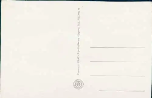 Seidenstick Künstler Ak Nuco, Mädchen auf Blumenwiese, Hut