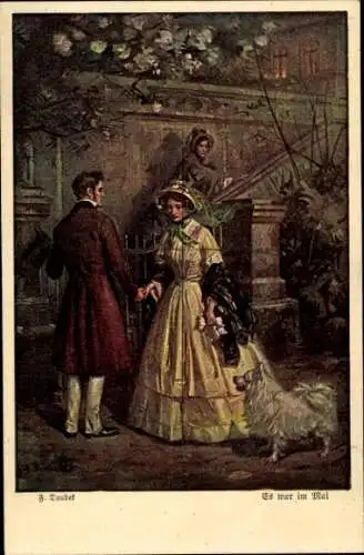 Künstler Ak Doubek, František, Franz, Es war im Mai