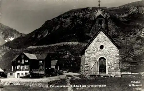 Ak Kärnten Österreich, Pasterzenhaus, Großglockner