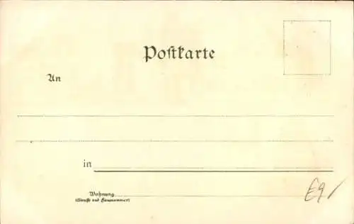 Litho Hildesheim Niedersachsen, Rathaus, Denkmal, Templerhaus, Haus Wedekind, Knochenhaueramtshaus