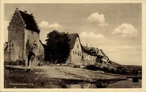 Ak Frickenhausen am Main Unterfranken, Maintor