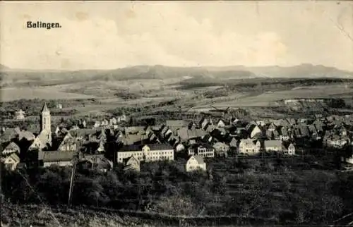 Ak Balingen in Württemberg, Gesamtansicht