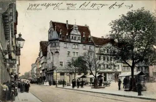 Ak Heilbronn am Neckar, Kaiserstraße, Käthchenhaus