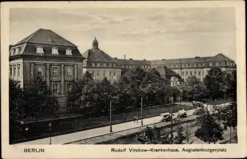 Ak Berlin Wedding, Rudolf-Virchow-Krankenhaus, Augustenburgerplatz