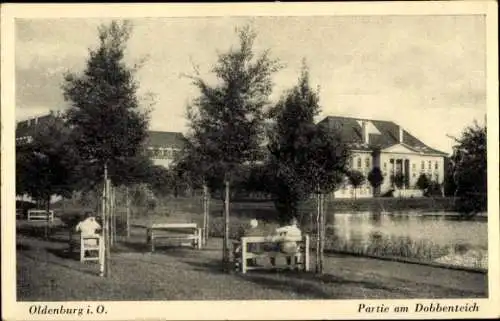 Ak Oldenburg in Niedersachsen, Dobbenteich