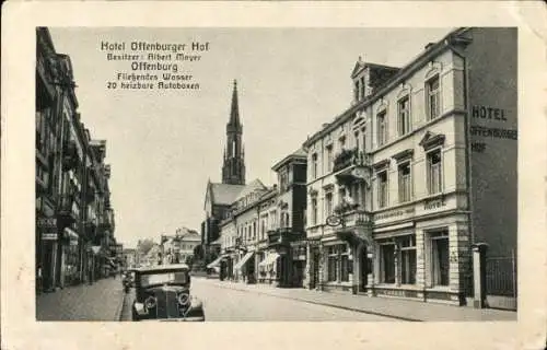 Ak Offenburg in Baden Schwarzwald, Hotel Offenburger Hof