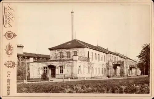 Kabinett Foto Bad Kissingen Unterfranken Bayern, Straßenpartie, Gebäude