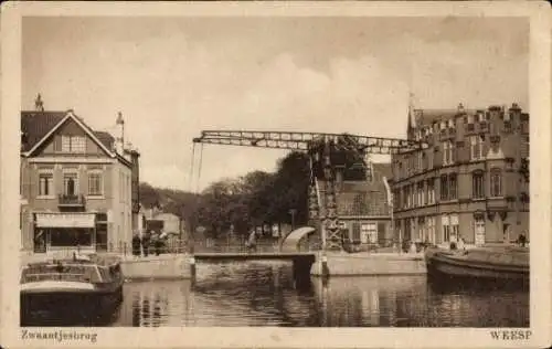 Ak Weesp Nordholland, Zwaantjesbrug