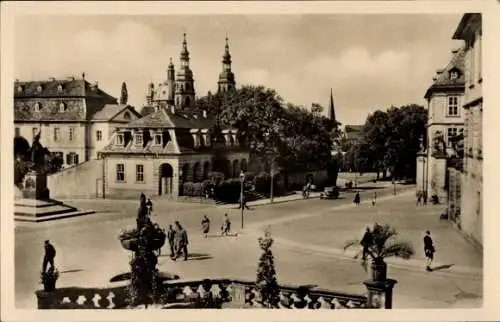 Ak Fulda in Hessen, Bonifatiusdenkmal, Hauptwache, Dom, Michaelskirche, Schloss